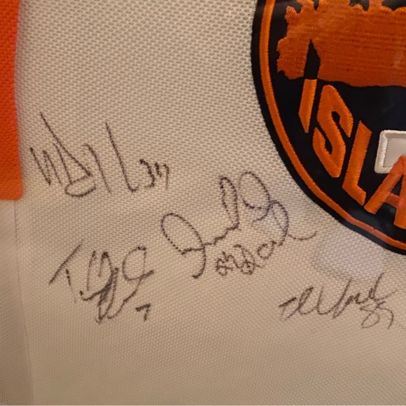 ⭐️HP⭐️NY ISLANDERS🏒2007/2008 Autographed Jersey - Picture 6 of 9